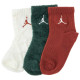 Jordan Βρεφικές κάλτσες Soft & Cozy Ankle Socks 3 pairs
